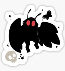 Mothman - Daylight Blue Sticker