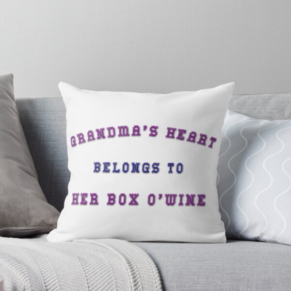 Item preview, Grandma's Heart Belongs to her Box O'Wine designed and sold by ThymeLeeDesigns.