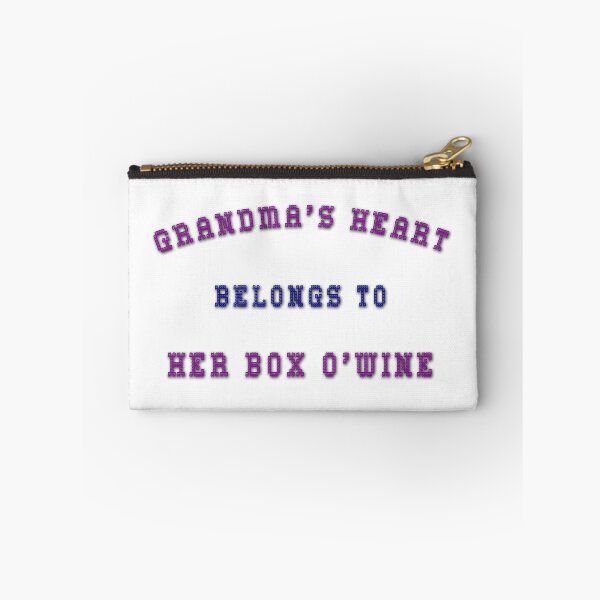 Item preview, Grandma's Heart Belongs to her Box O'Wine designed and sold by ThymeLeeDesigns.