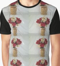 LAMINATED PARTICAL BOARD FLOWER VASE Graphic T-Shirt