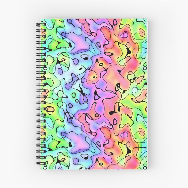 Item preview, Abstract # 15 - Rainbow and Lines designed and sold by wordznart.
