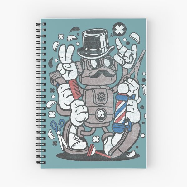 Item preview, Shave, Beard Trim, Robot Barber Cartoon Shirt, Barbershop Attitude T-shirts and gifts for Barbers, Hair Dressers and Hair Stylists designed and sold by Robert Diebold.