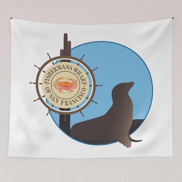 Item preview, PIER 39 designed and sold by Jasmine Ng.