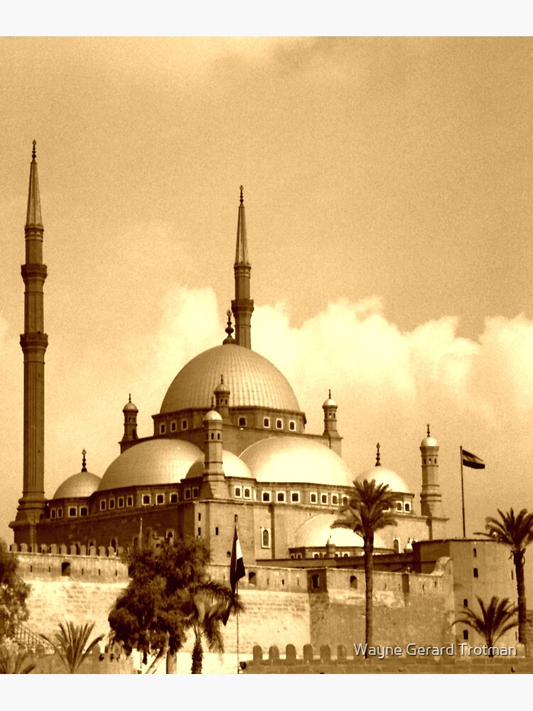 Mosque of Muhammad Ali (Sepia) by redmoondragon
