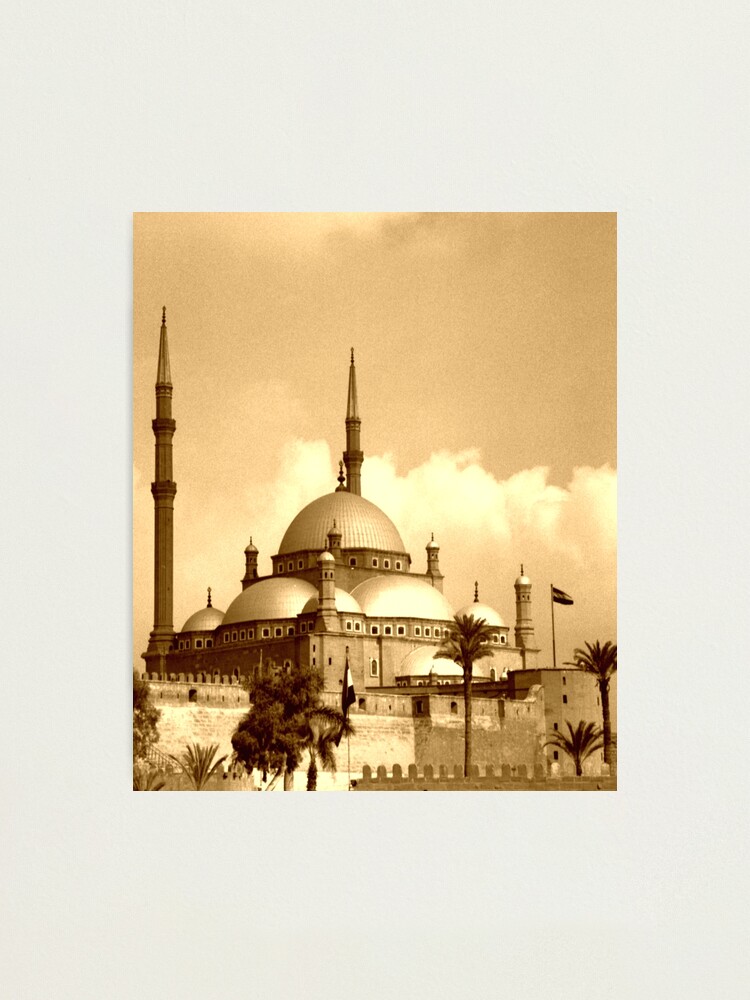 Alternate view of Mosque of Muhammad Ali (Sepia) Photographic Print