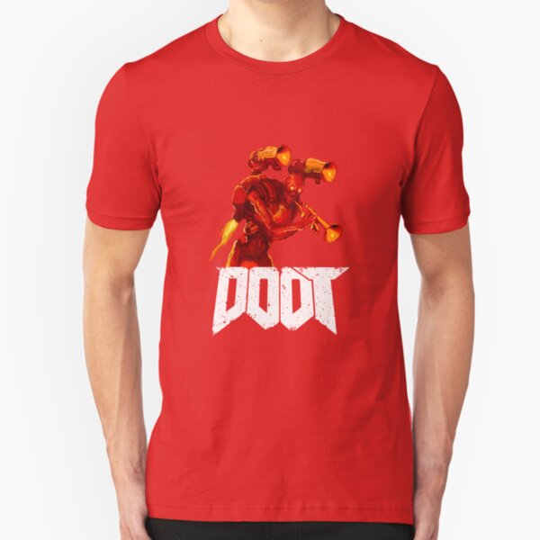 The Doot of Doom Slim Fit T-Shirt