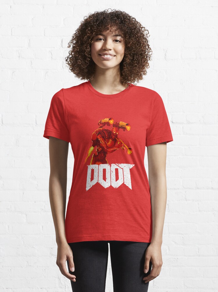 Alternate view of The Doot of Doom Essential T-Shirt