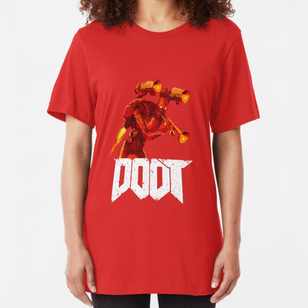 The Doot of Doom Slim Fit T-Shirt