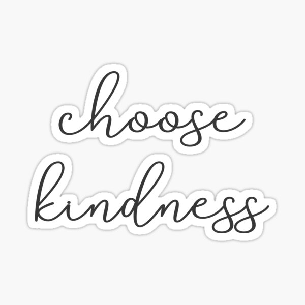 Item preview, Choose Kindness - Minimal Typography  designed and sold by TRB Artly.