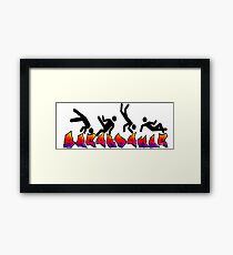 Breakdance Framed Print