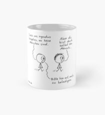 Irgendwo hingehen islieb Cartoon Tasse