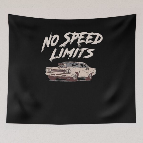 Item preview, No Speed Limits Fast Tuned Engines Hot Rods designed and sold by KNUXX Shop.