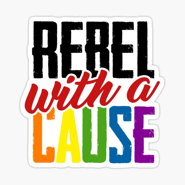 Item preview, Rebel with a cause designed and sold by ninthstreet.