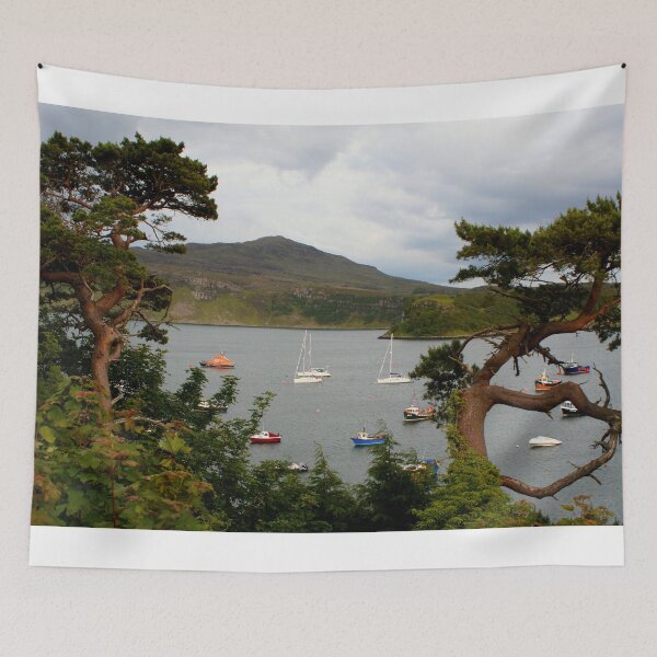 Item preview, Boats, Portree harbour designed and sold by FranWest.