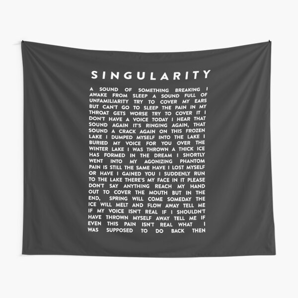 BTS SINGULARITY LYRICS Tapestry