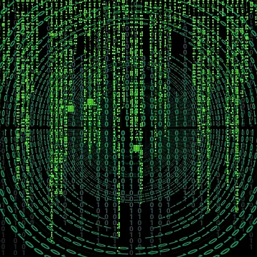 Artwork thumbnail, Matrix code by Dator