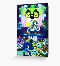 DJ KK Animal Crossing Greeting Card