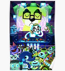 DJ KK Animal Crossing Poster