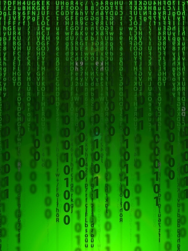 Thumbnail 4 of 4, iPhone Case, Matrix code designed and sold by Dator.