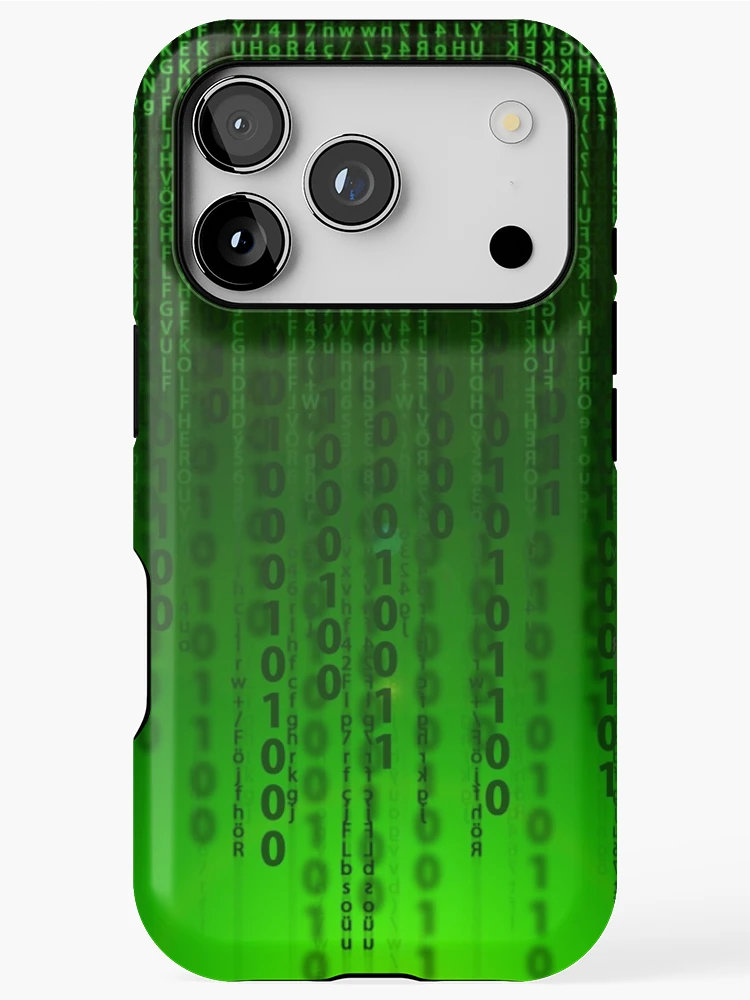 Thumbnail 1 of 4, iPhone Case, Matrix code designed and sold by Dator.