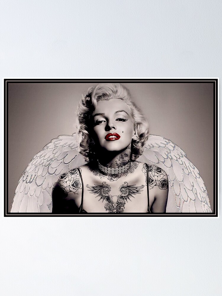 Buy Tattoo Marilyn Monroe Poster Online In India  Etsy India