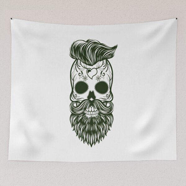 Item preview, Cráneo calavera hipster designed and sold by Menedir.