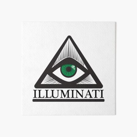 Vista previa del artículo con la obra «Illuminati», diseñado y vendido por estudio3e.
