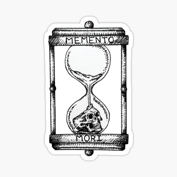 Memento Mori Sticker