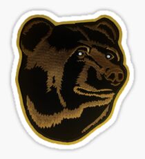 Boston Bruins Pooh Bear Logo Sticker