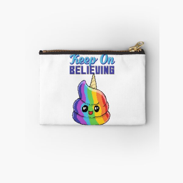 Item preview, Keep On Believing in The Unicorn Poop designed and sold by flipper42.