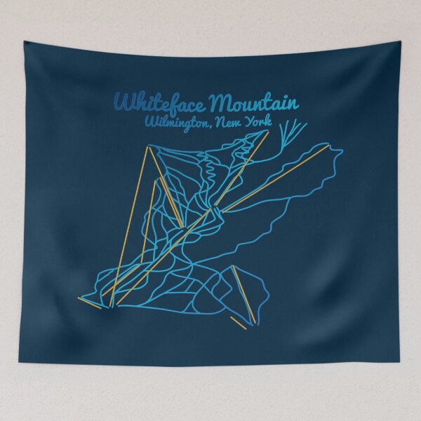 Item preview, Whiteface Mountain Trail Map designed and sold by ChasingGnarnia.