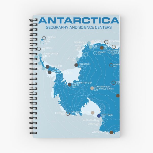 Item preview, Antarctica Geography designed and sold by Maddie Summers.