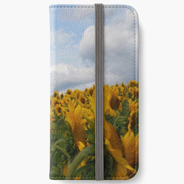 Sunflower Garden iPhone Wallet