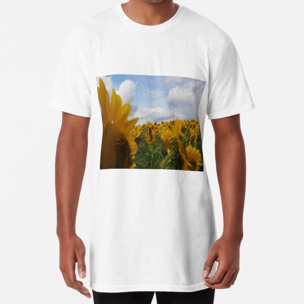 Sunflower Garden Long T-Shirt