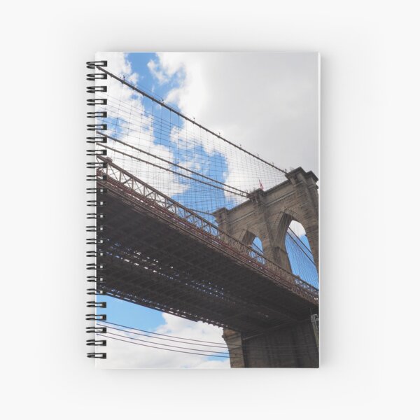 Brooklyn Bridge from DUMBO Spiral Notebook