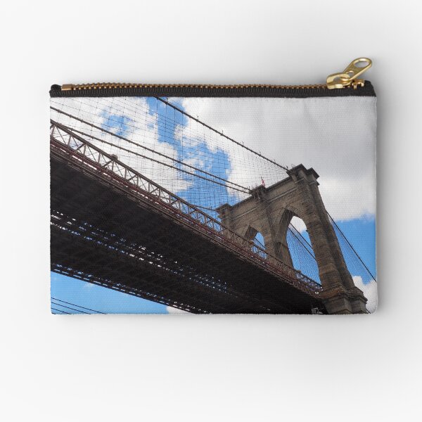 Brooklyn Bridge from DUMBO Zipper Pouch