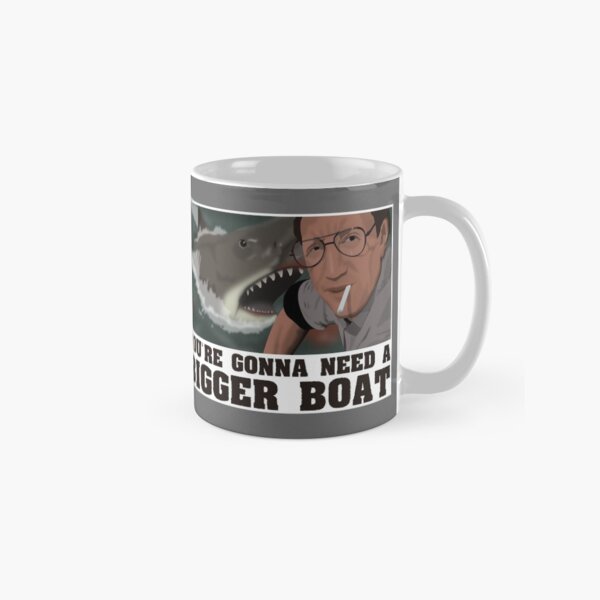 Artikel-Vorschau von Du wirst ein größeres Boot brauchen - Jaws, designt und verkauft von jrcustomgrafix.