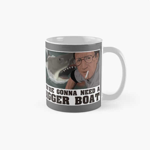 Artikelvorschau, Du wirst ein größeres Boot brauchen - Jaws entworfen und verkauft von jrcustomgrafix.