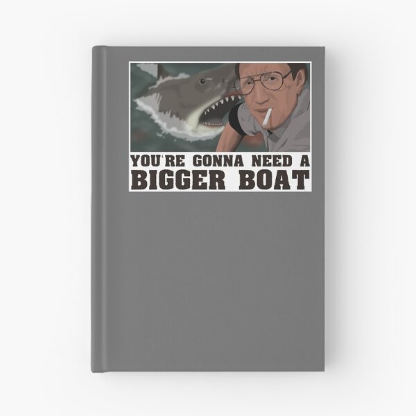 Artikelvorschau, Du wirst ein größeres Boot brauchen - Jaws entworfen und verkauft von jrcustomgrafix.
