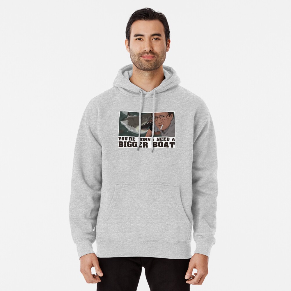 /'Gonna Need a Bigger Boat/' Movie Hoodie Inspired by Jaws Hoody