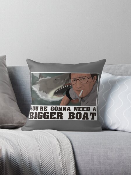 Artikel-Vorschau von Du wirst ein größeres Boot brauchen - Jaws, designt und verkauft von jrcustomgrafix.