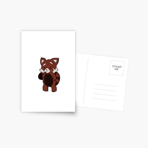 Jasper the red panda Postcard