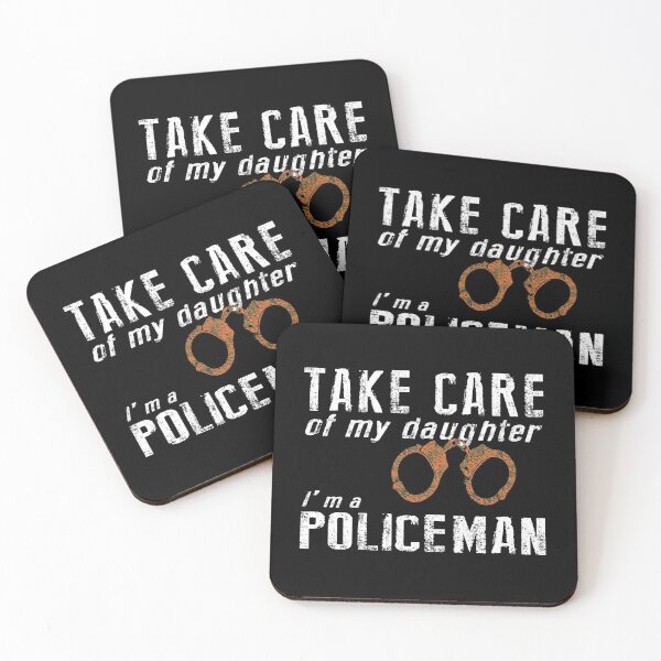 Item preview, Take Care Of My Daughter, I'm A Policeman designed and sold by SmartStyle.