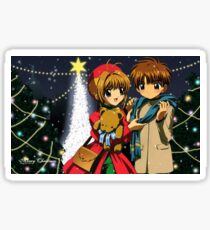 Sakura Syaoran Christmas Sticker