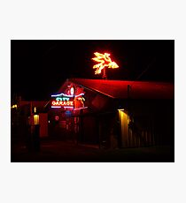 City Garage, Salado Photographic Print