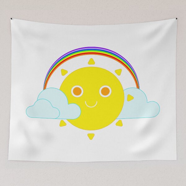 Item preview, happy sun designed and sold by colorsofcherry.