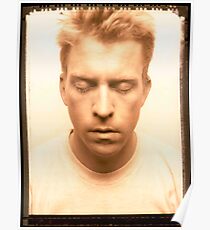 Self Portrait with White Shirt Poster