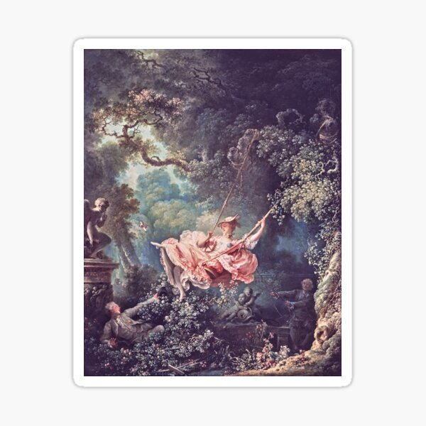 Item preview, Jean-Honoré Fragonard The Swing - Pastel Edition designed and sold by Peachlette.