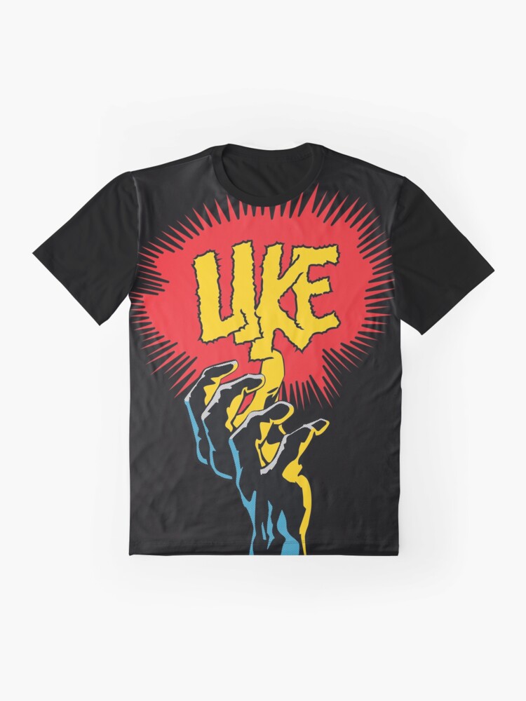 Alternate view of Comic Hands - Like Graphic T-Shirt