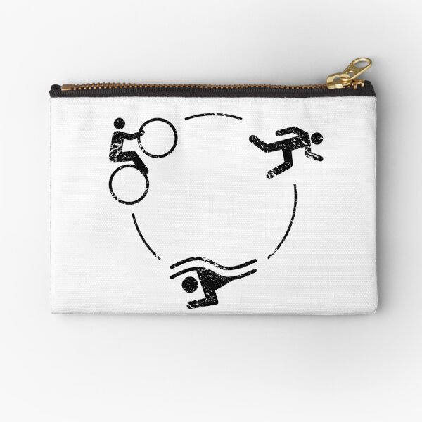 Triathlon Logo Zipper Pouch